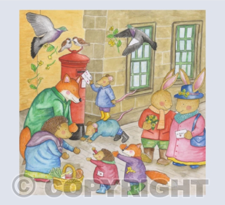 February in Corsham Card