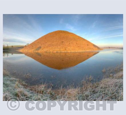 Silbury Hill at Dawn