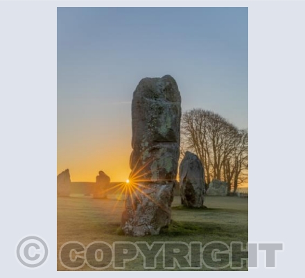 Christmas Day Sunrise, Avebury