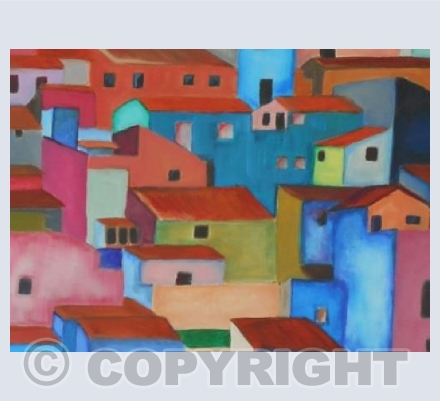Painted houses