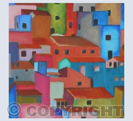 Village houses