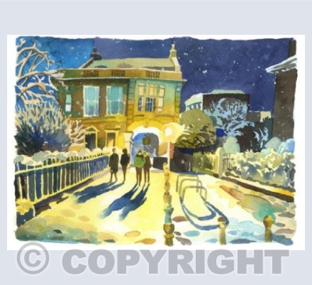 Winter Night, Arch House