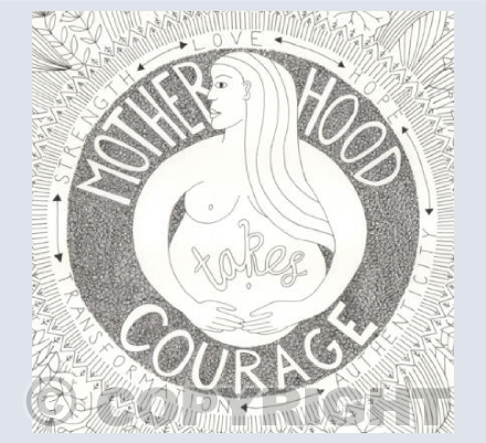 Motherhood (Black & White)