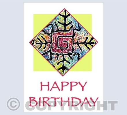 'Happy Birthday' Enamel 1
