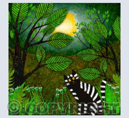 Stripes Malone in the Woods