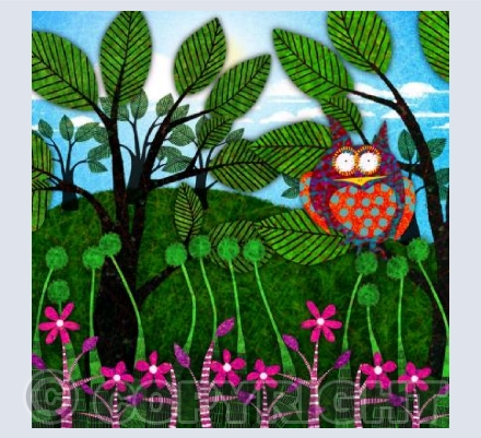Wide Awake Owl