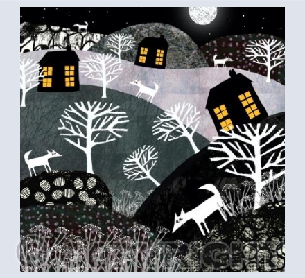Three Winter Foxes