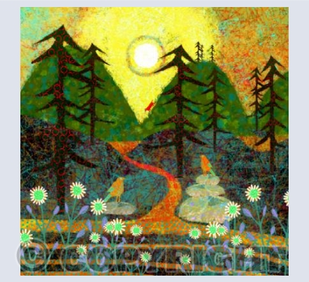 Spotty Fox and 3 Little Birds