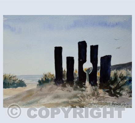 Poldhu Cove -Evening Sunshine