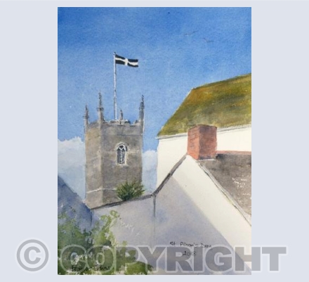 St Piran's Day, Mullion.