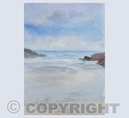 January Afternoon - Poldhu Cove