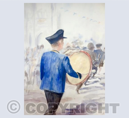 Helston Flora Day - Leadng the way.