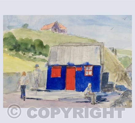 Lifeboat House, St. Abb's, Scotland 