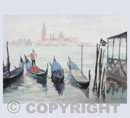Towards San Giorgio, Venice.