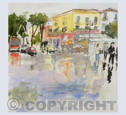 Wet Day in Sorrento