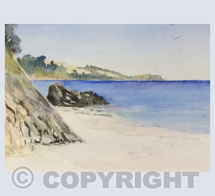 Trebah Beach