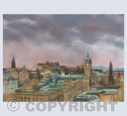 Edinburgh skyscape