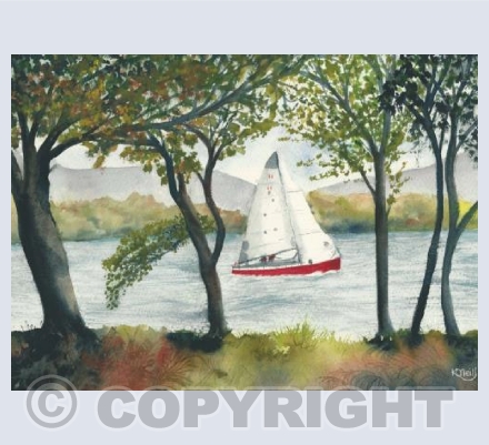 sailing on loch lomond