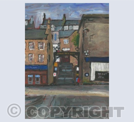 Market Brae steps Inverness