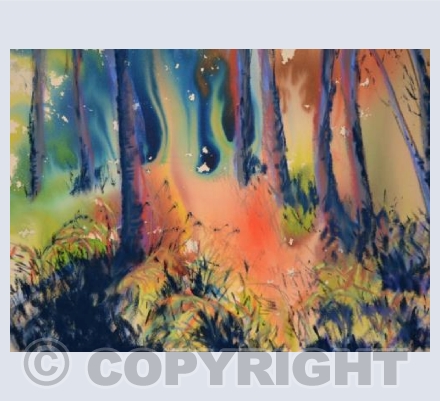 Delamere Forest abstract