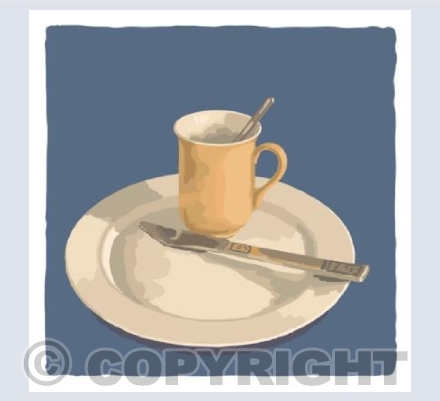 Yellow cup