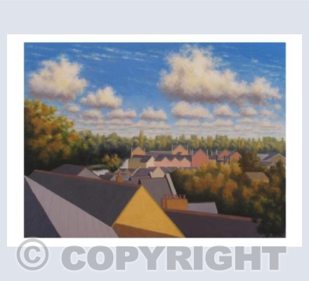 Fore Street, Exeter - Roof tops No2