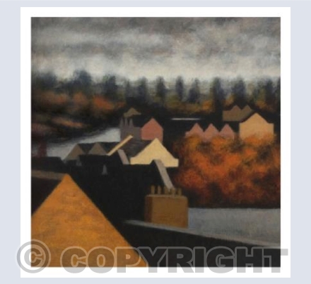Exeter - looking toward the River Exe
