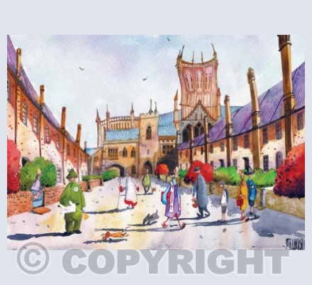 Quirky Vicars' Close