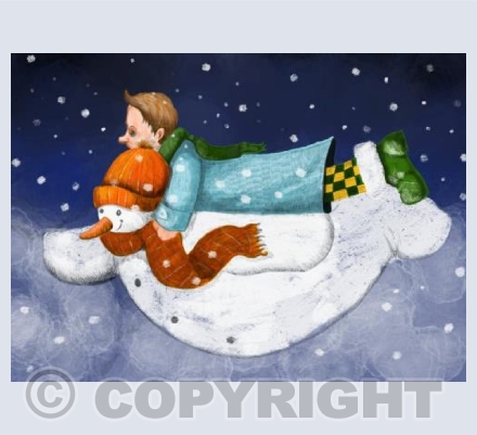Snowman ride