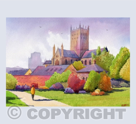 Wells Cathedral from the Palace