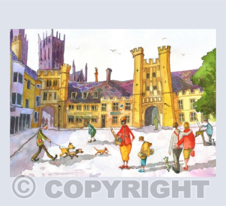 Dog walkers in Wells