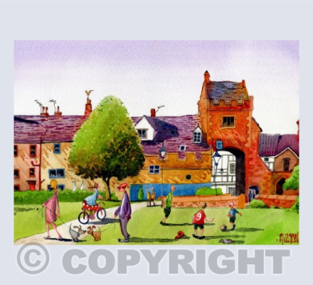 Fun on the green