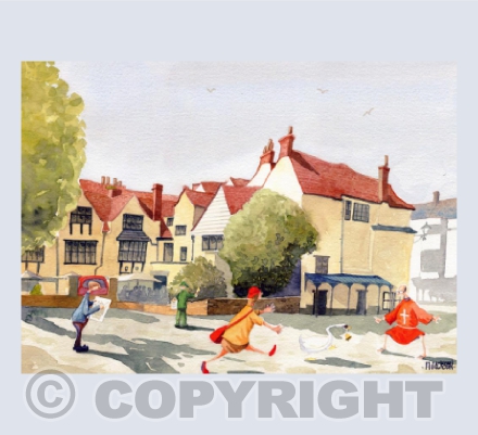 Catch that swan vicar