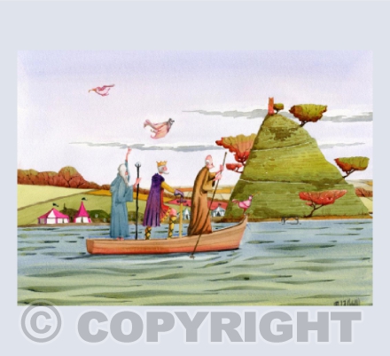 King Arthur and Merlin