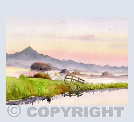 A misty morning