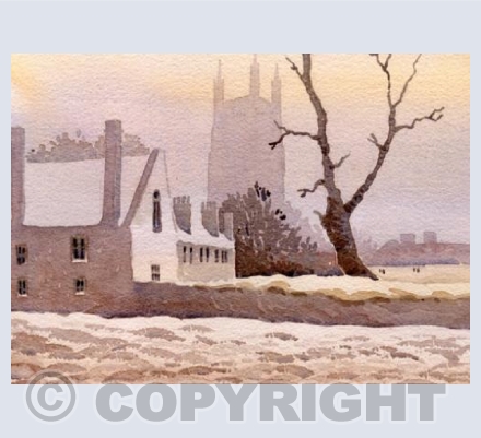 St Cuthberts in the Snow