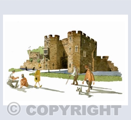 Buskers at the Palace