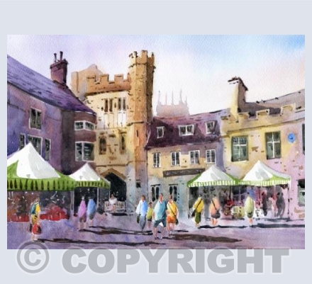 Market Day in Wells