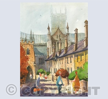 A stroll along Vicar's Close