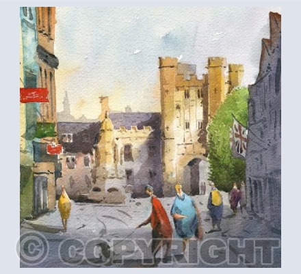 Top of High Street, Wells