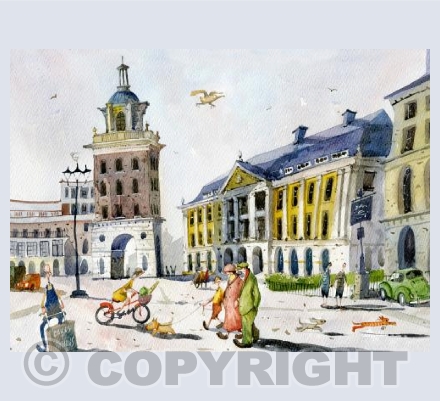 Queen Mother Square, Poundbury