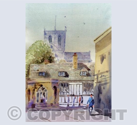 To Sherborne Abbey