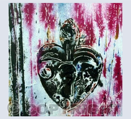 Heart Lock Card