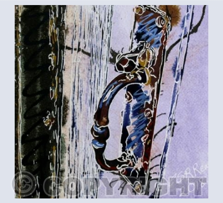 Cottage Latch card