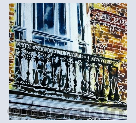 Juliet Balcony Card