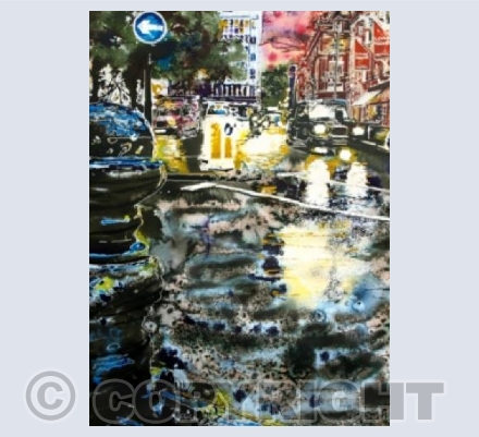 Sloane Square at Night