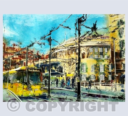 Stopping at Central Library