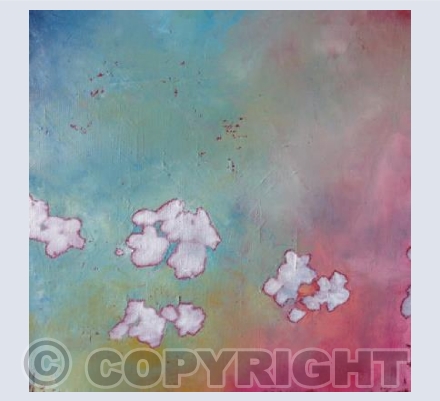Blue/pink - Blossom