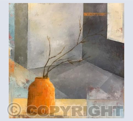 Orange Vase