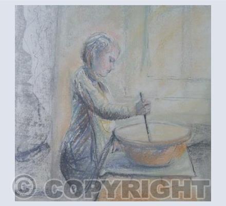 Stirring the Christmas Pudding